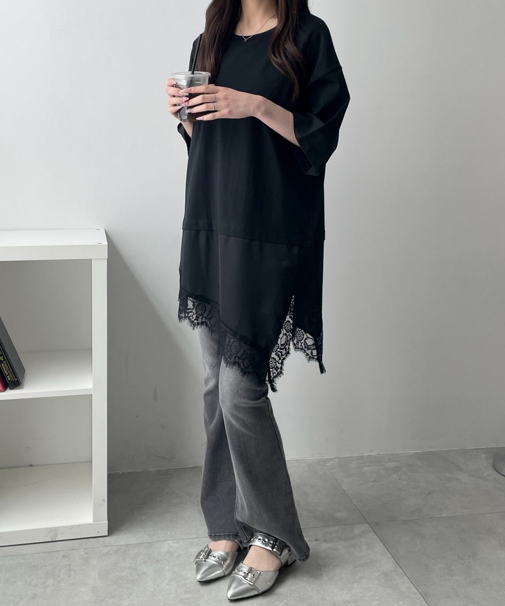 ブラック　モデル：160cm F着用