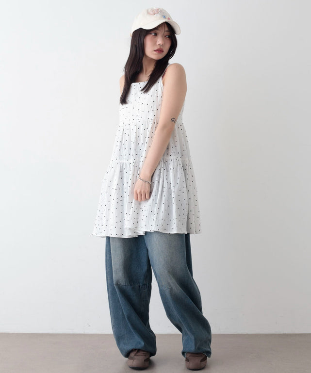柄１　モデル：159cm F着用