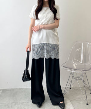 ホワイト　モデル：160cm F着用
