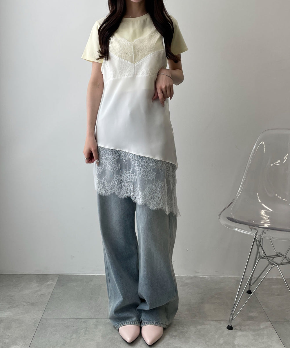 ホワイトソノタ　モデル：160cm F着用