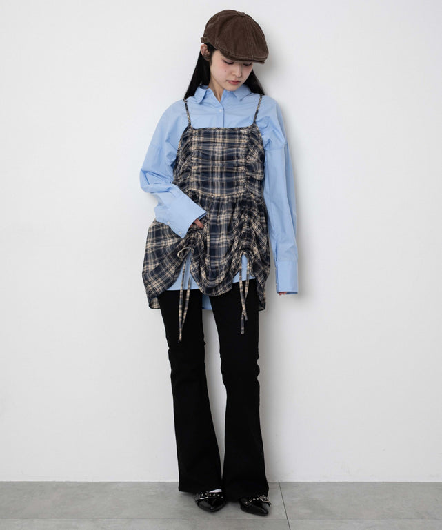サックス　モデル：161cm F着用