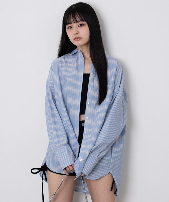 ブルーストライプ　モデル：161cm F着用