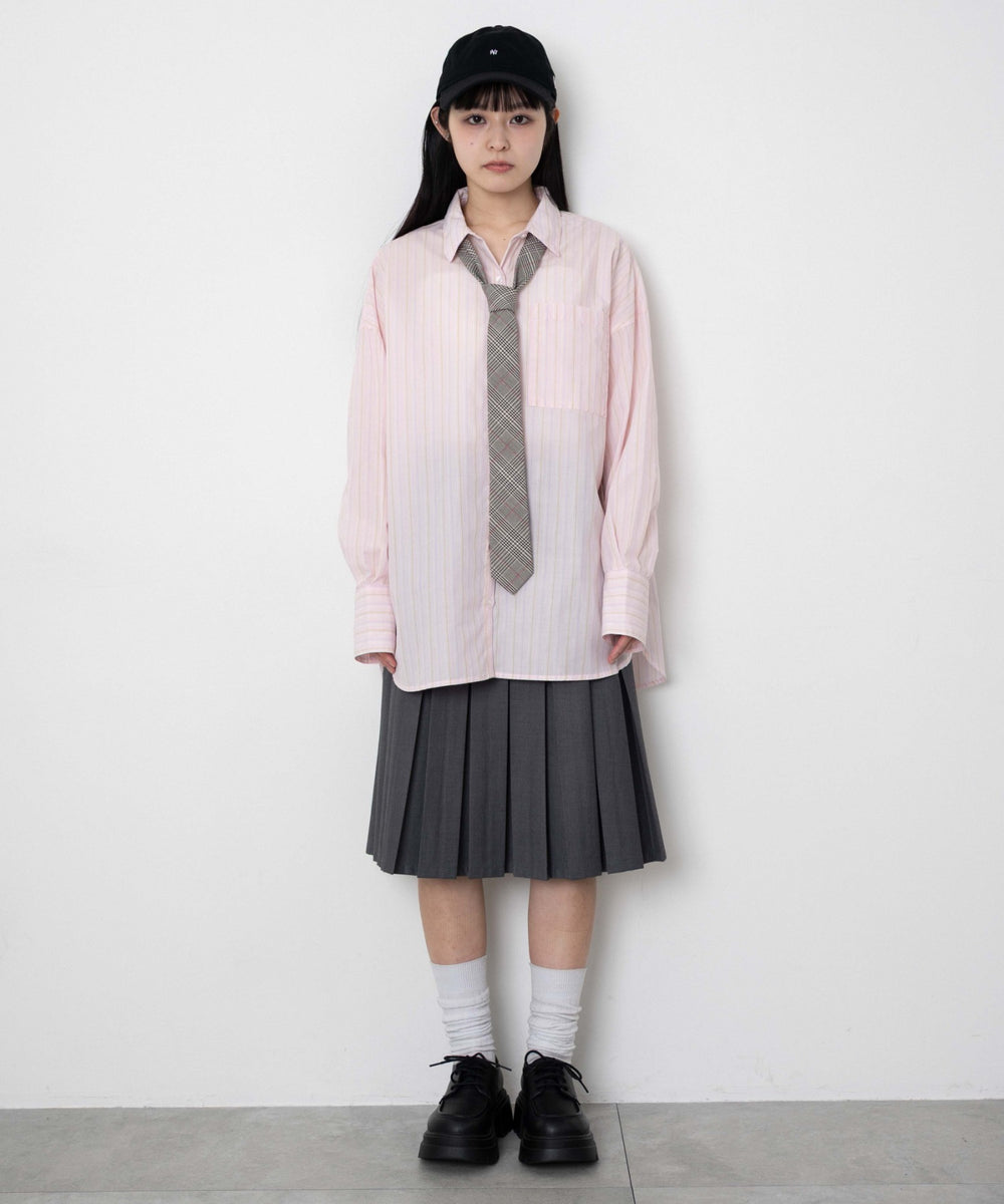 ピンク　モデル：161cm F着用