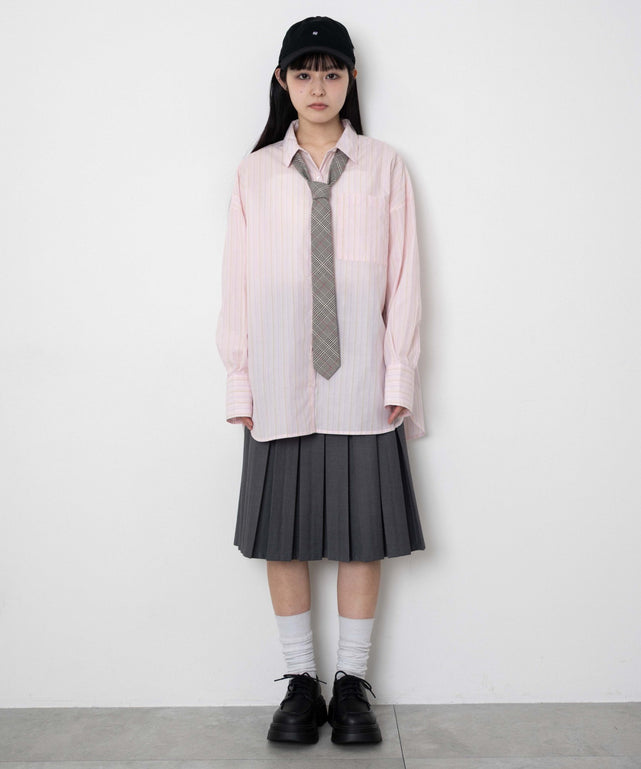 ピンク　モデル：161cm F着用