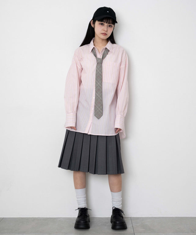 ピンク　モデル：161cm F着用