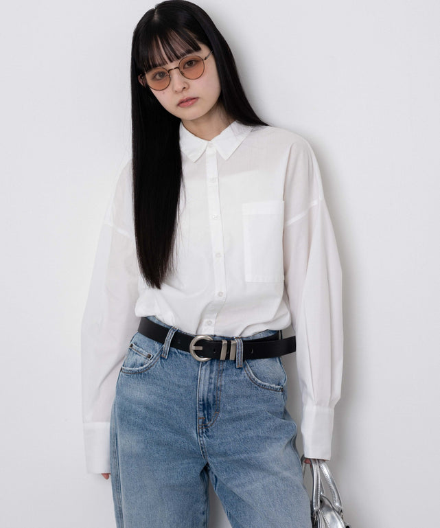 ホワイト　モデル：161cm F着用