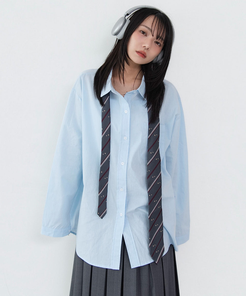ブルー　モデル：159cm F着用