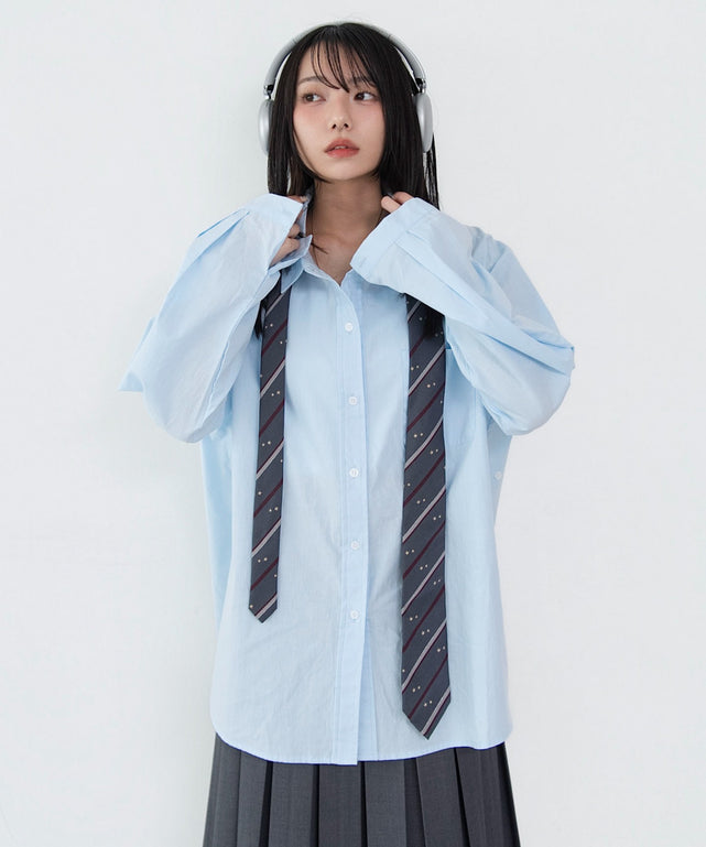 ブルー　モデル：159cm F着用