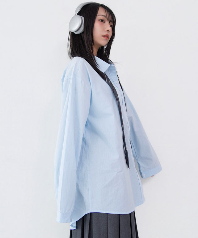 ブルー　モデル：159cm F着用