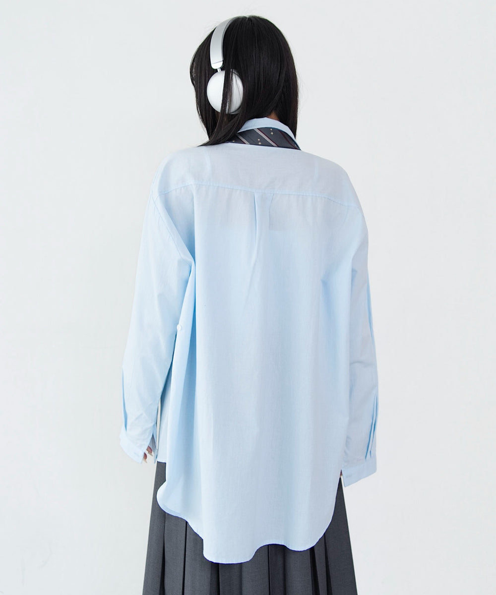 ブルー　モデル：159cm F着用