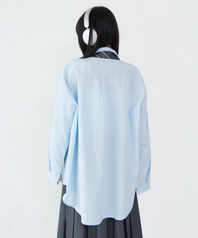 ブルー　モデル：159cm F着用