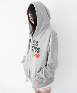 杢グレー モデル：159cm F着用