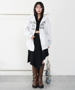 杢グレー モデル：159cm F着用