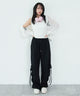 ブラック　モデル：159cm F着用