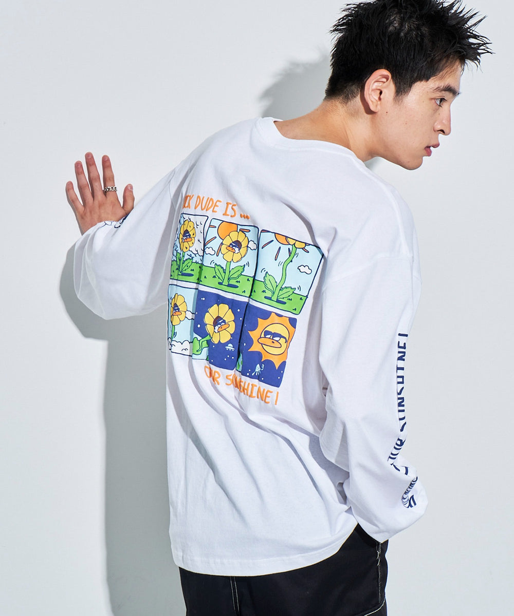 ホワイト モデル：180cm L着用