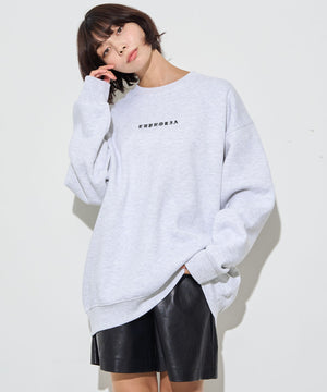 アッシュグレー　モデル:160cm L着用