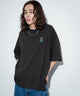 CONVERSEワンポイントT/柄4 モデル：174cm L着用