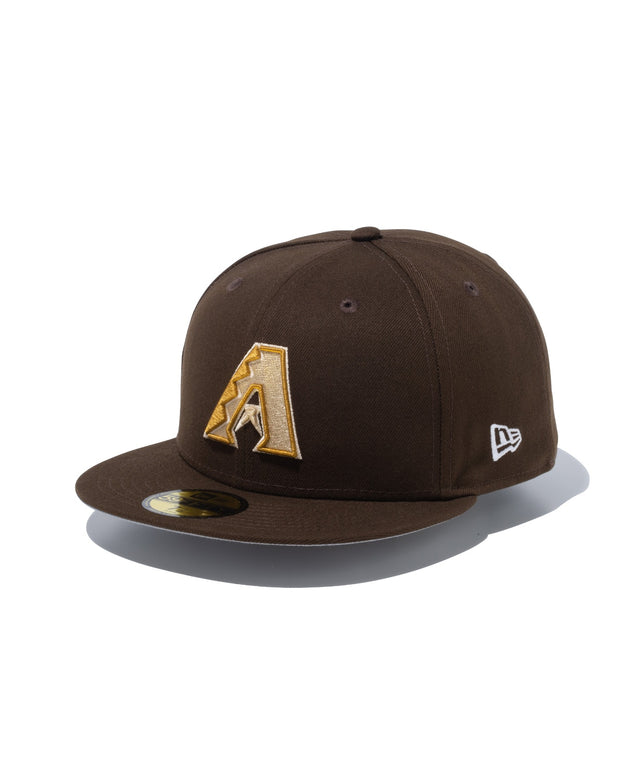 NEWERA　59FIFTY　MLB　State　Flowers/ウォルナット(柄2)