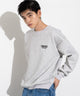 CONVERSEバックサガラプルオーバー/Lグレー モデル：180cm L着用