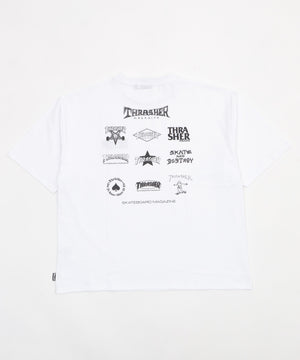 THRASHER　MULTI　LOGO　T（SS）