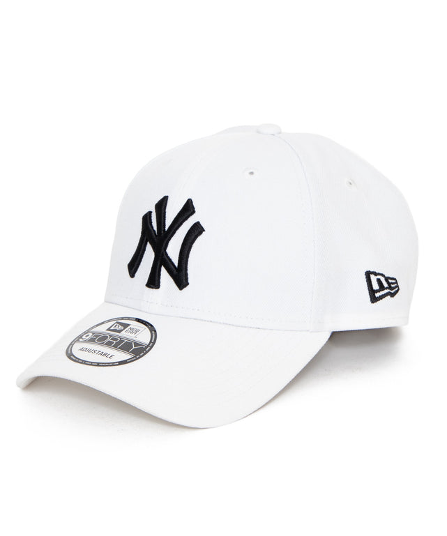 NEWERA　9FORTY/NY　ホワイト／ブラック（柄5）