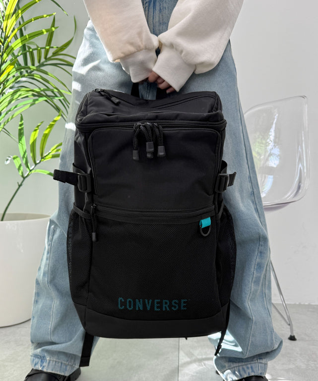 CONVERSE　SQUARE　BIG　BACK　PACK/グリーン