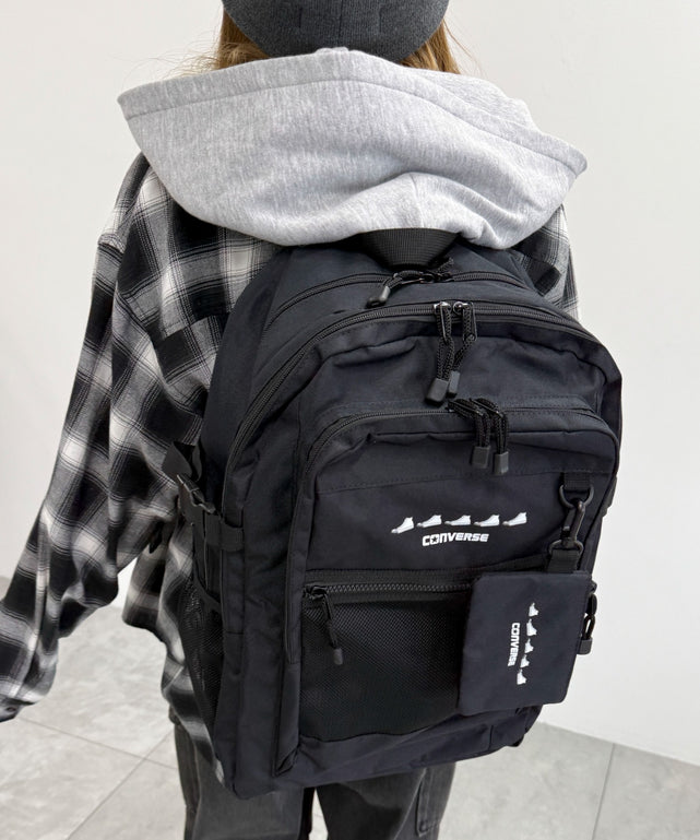 CONVERSE　SNEAKERS　PRINT　BACK　PACK/ホワイト