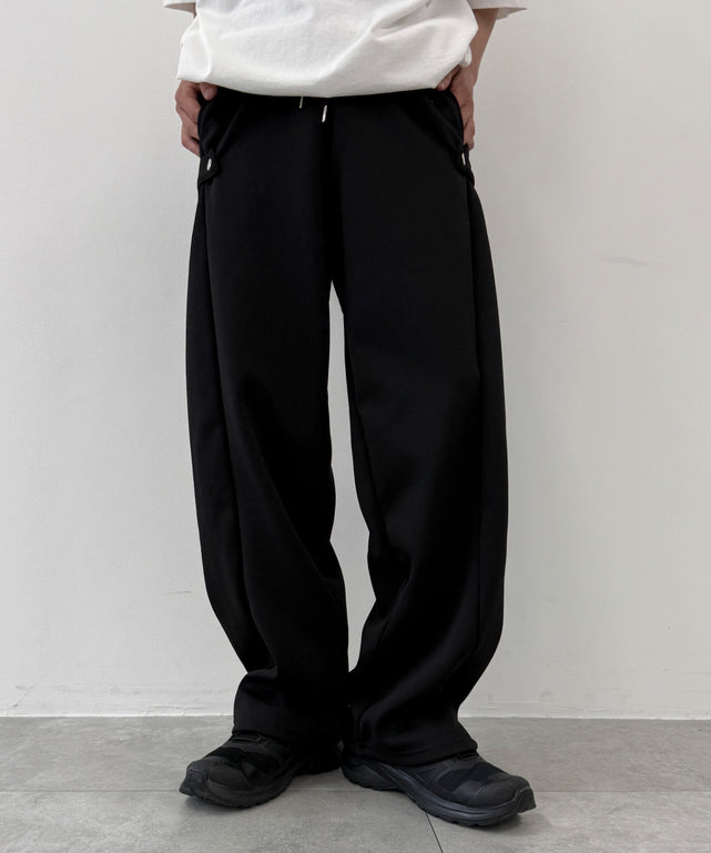 2WAYスウェットパンツ/ブラック モデル：175cm F着用