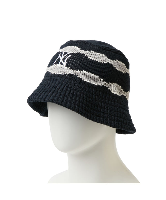NEWERA KNIT BUCKET 263/ネイビー