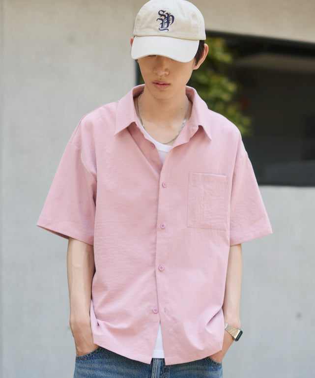 ピンク モデル：181cm L着用