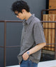 ブラックチェック1 モデル：181cm L着用