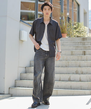ブラックストライプ モデル：181cm L着用
