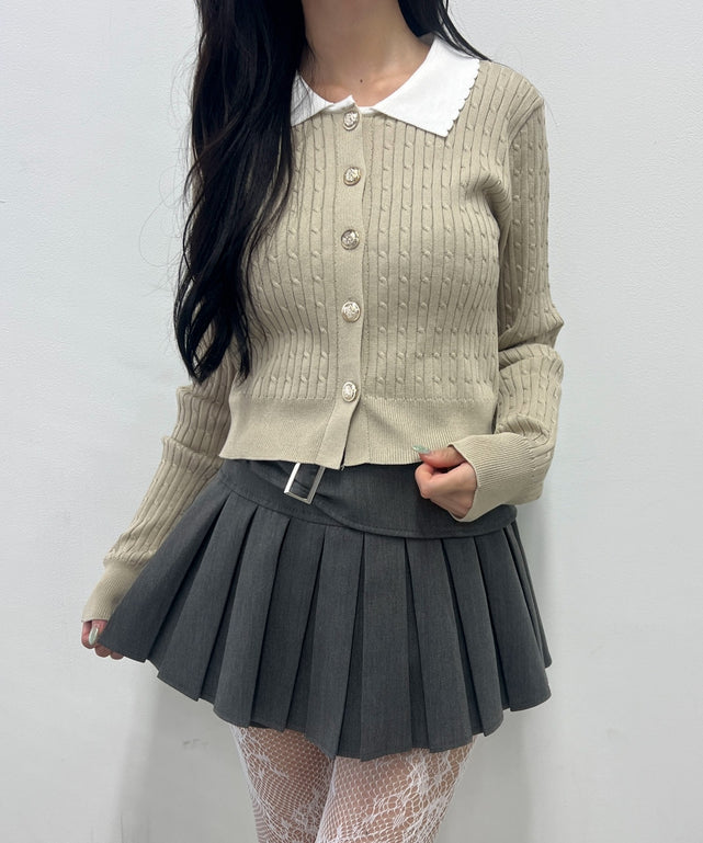 ベージュ モデル：158㎝ F着用