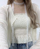 ホワイトアイボリー モデル：160㎝ F着用