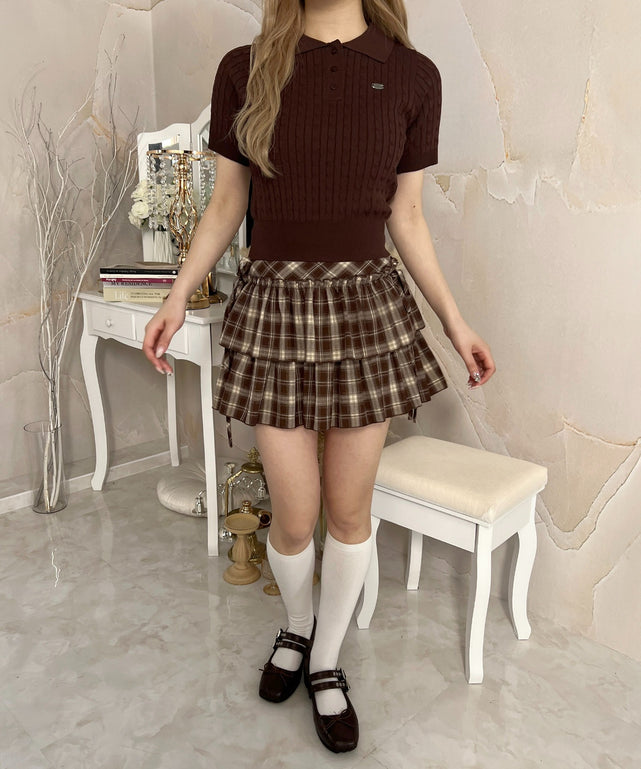 ブラウン モデル：160㎝ F着用