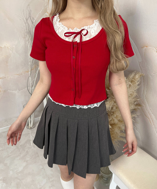 レッド モデル：160㎝ F着用