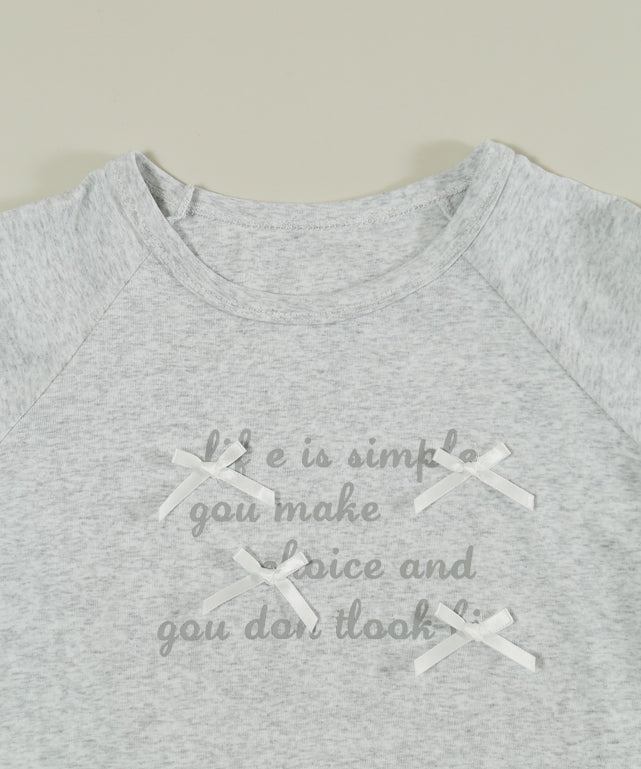 ランダムリボンチビTシャツ