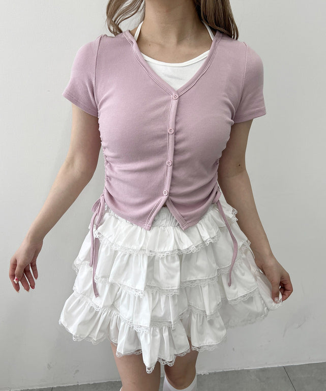 ピンク モデル：160㎝ F着用