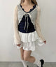 ホワイトアイボリー モデル：160㎝ F着用