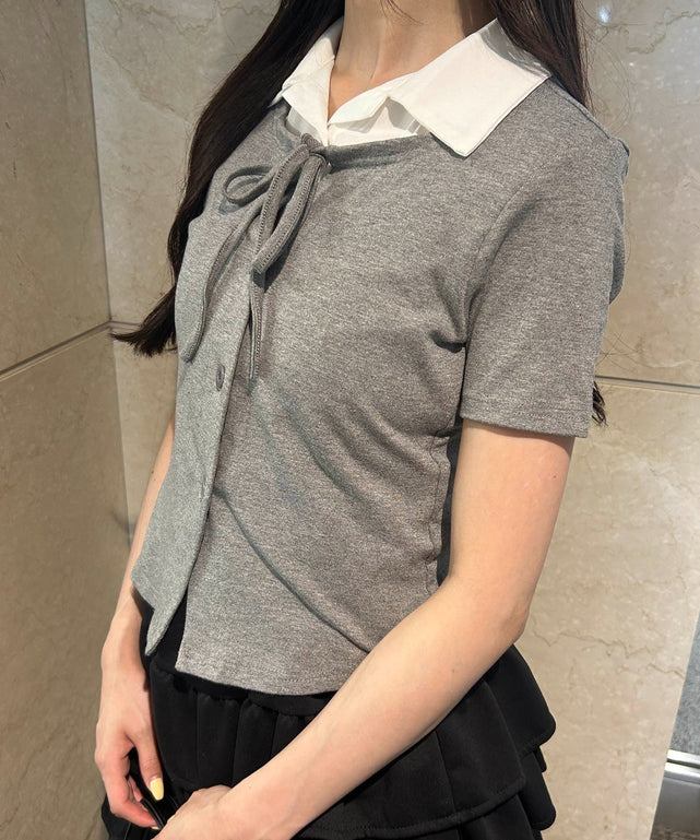 グレー モデル：157㎝ F着用