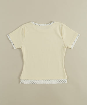 ドットレイヤードTシャツ