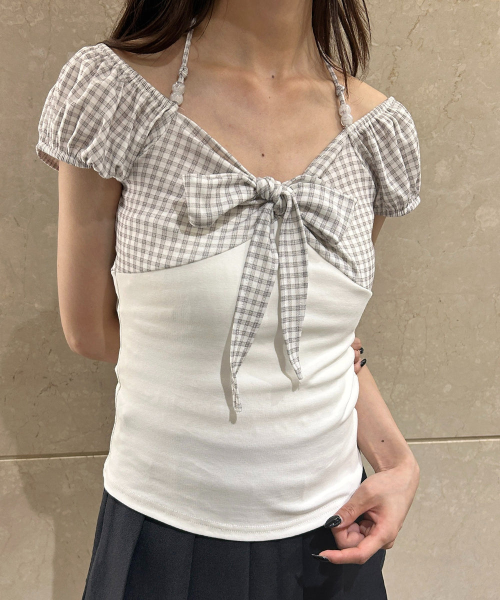 ホワイト モデル：157㎝ F着用