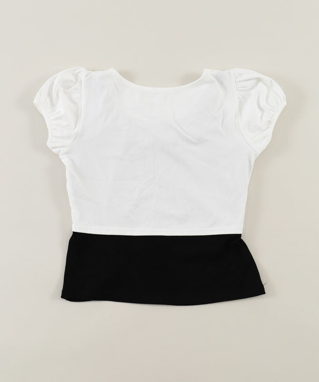 ボレロレイヤードコンパクトTシャツ