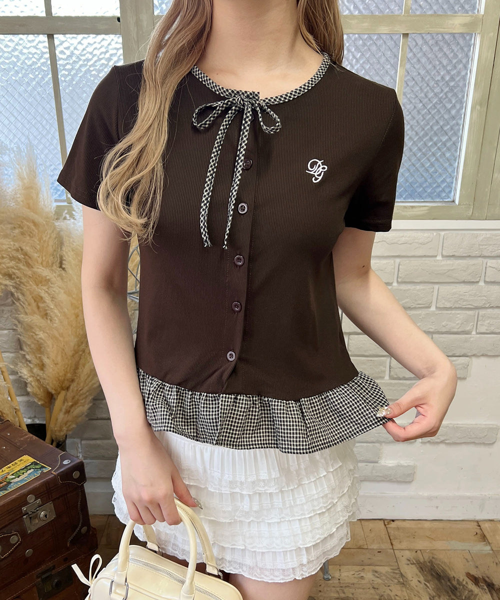 ブラウン モデル：160 F着用