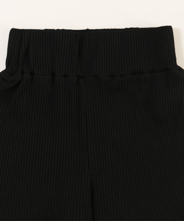 コンパクトリブショートパンツ