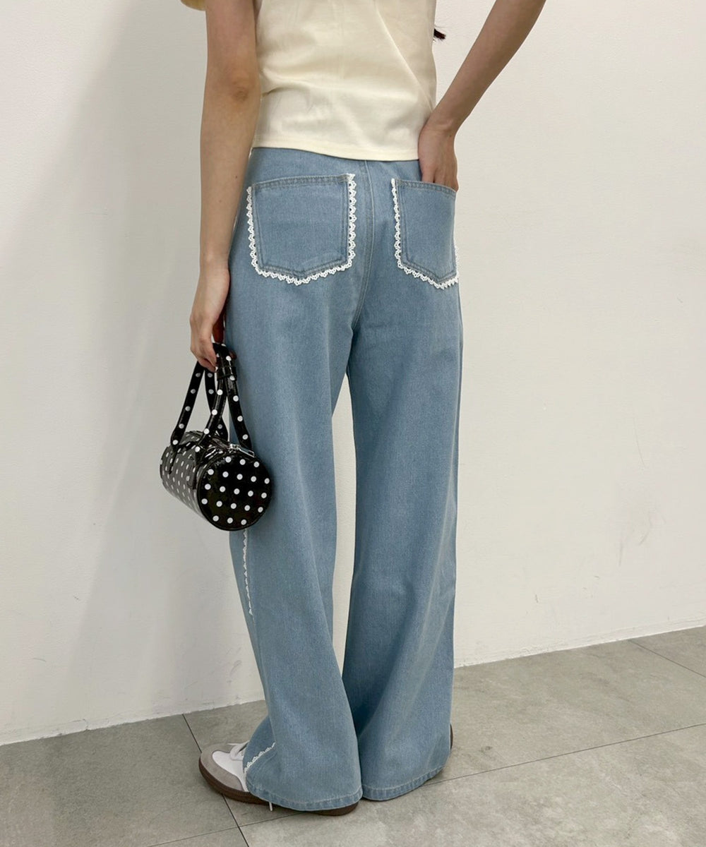 デニム淡 モデル：157㎝ F着用