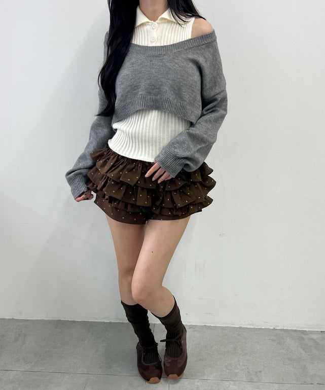 グレー モデル：158㎝ F着用