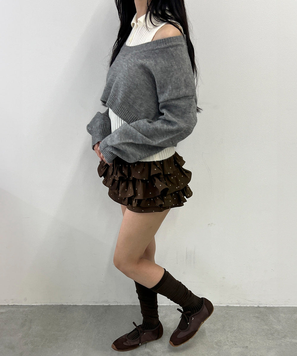 グレー モデル：158㎝ F着用