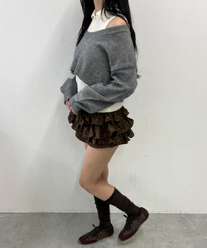 グレー モデル：158㎝ F着用