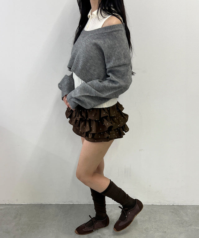 グレー モデル：158㎝ F着用